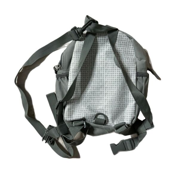 Toddler Quilted Harness Elephant Backpack - gray/multi, one size, baby safety - Picture 4 of 6